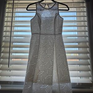 White House Black Market White Dress